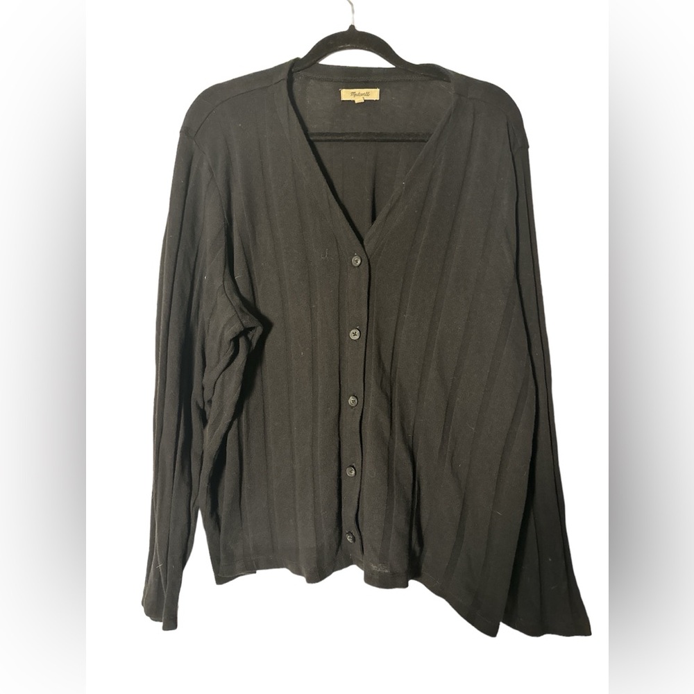 Madewell ribbed cardigan